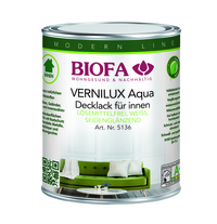 VERNILUX Aqua Decklack für innen seidenglänzend weiß lösemittelfrei