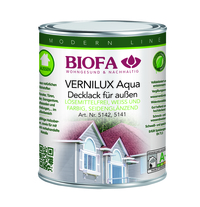 VERNILUX Aqua Decklack für außen weiß, lösemittelfrei